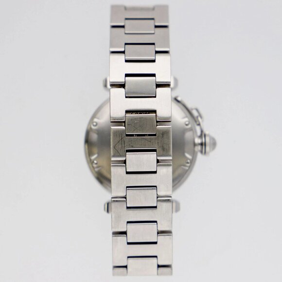 WATCH CARTIER W31015M7 Pasha white SS AT - Picture 3 of 9